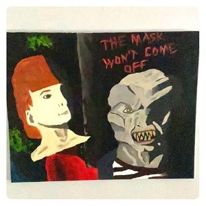 Sick Vintage Goosebumps Painting!!!!